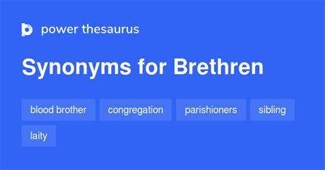 brethren synonyms|Brethren .